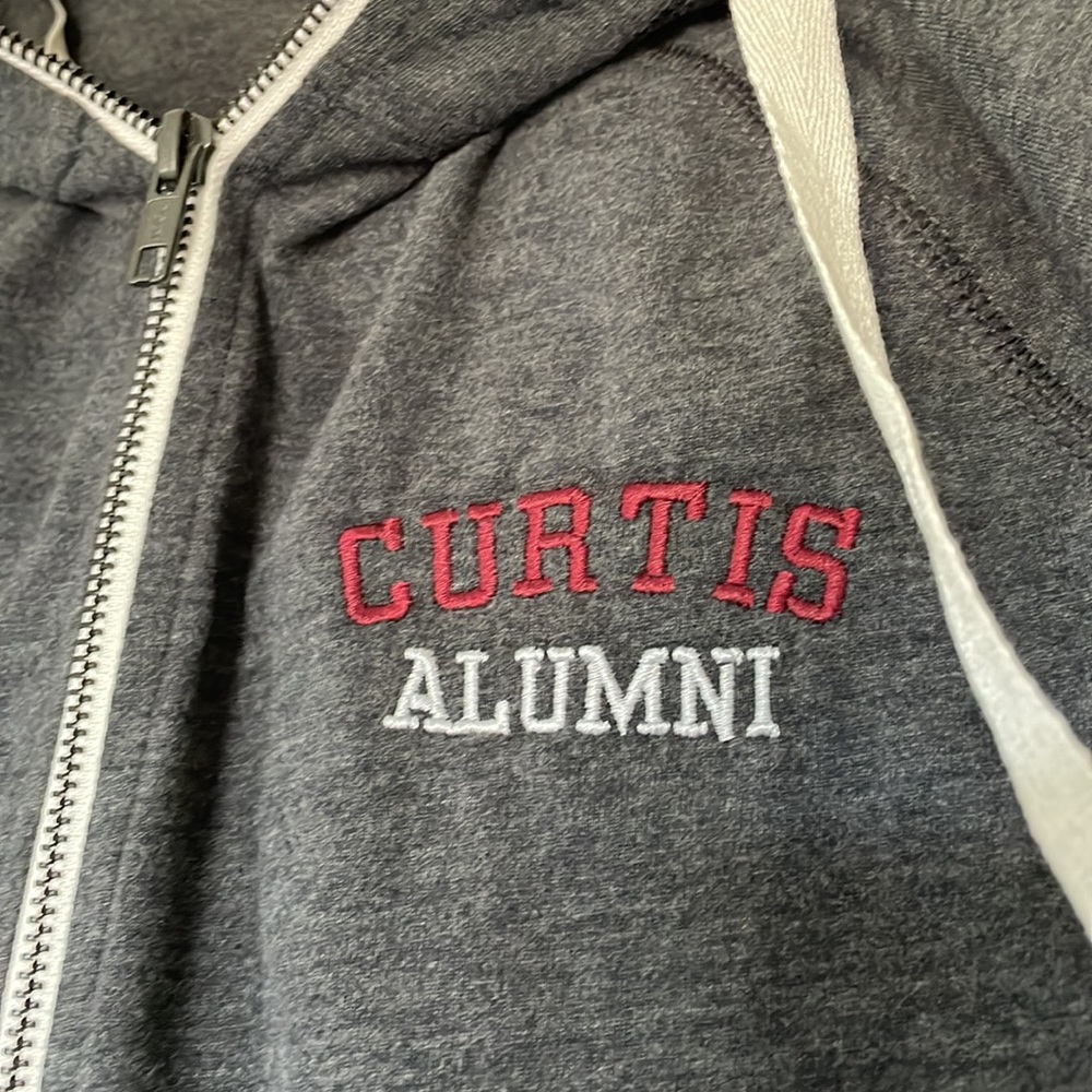 Curtis Alumni High School Staten Island Sweatshirt MEDIUM Women’s Gray NWOT
